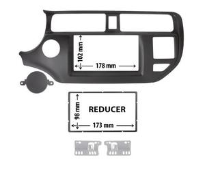 Entretoise Autoradio 2din Kia Rio 2012- Phonocar Ref. 03656