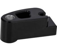 Entretoise CNC, moyeu arrière, moyeu arrière, noir anodisé - pour Simson S51, S50, SR50, Schwalbe KR51, SR4