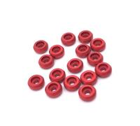 Entretoise de Cadre 16 pièces, Mise à Niveau en métal Compatible avec Voiture RC C14 C24 C34 C44 B14 B16 B24 B36 MN D91 D96 99S HengLong FeiYu(Red)
