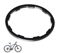 Entretoise de cassette de vélo, entretoise de pédalier légère - Joint de volant d'inertie pour VTT et vélos de route. Ils sont fabriqués en d'aluminium de qualité qui peut être utilisé pendant