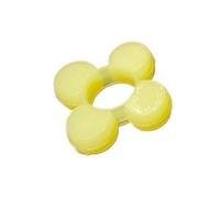 Entretoise de coupleur flexible 2 pièces d'accouplement à mâchoires araignée MT1/MT2/MT3/MT4, joint de coupleur pompe jaune, amortisseur en polyuréthane flexible(1)