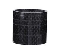 Entretoise de Direction de Potence en Fibre de Carbone Noire, 1 Set | Fit pour Tube 28, 6mm, Pièce Pratique, Lot Unique pour Réglage Précis du Jeu