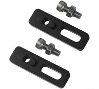 Entretoise de frein en V pliable pour vélo, construction en alliage d'aluminium de 20 mm à 25 mm pour cadre en acier et aluminium Dahon (noir)