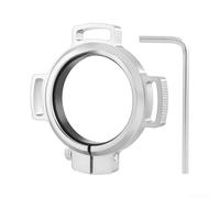 Entretoise de manivelle de vélo, ajusteur d'écart en alliage d'aluminium pour SRAM, ajustement précis d'essieu de 29 mm, pièce de réparation de pédalier léger (B-argent)