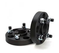 Entretoise de moyeu de roue Adaptateur d'entretoise de roue PCD 4x100 CB 60.1mm, 2 pièces, 20/25/30/35/50mm, pour 4 cosses pour smart(2PCS 40mm Black)