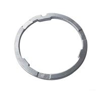 Entretoise de moyeu de volant d'inertie de vélo en alliage d'aluminium de 1,85 mm pour cassette de 8 à 10 vitesses sur corps de moyeu libre à 11 vitesses, joint argenté pour pièces de VTT et vélo de