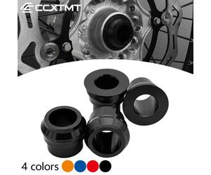 Entretoise de moyeu d'essieu de roue avant et arrière CNC, pour KTM SX SXF XC XCF EXC EXCF XCW XCFW 125-530 2008 - 2023 pour Husqvarna FC FE FX TC TE TX KTM Orange Front