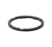 Entretoise de moyeu libre de vélo 82 mm pour modification du volant d'inertie et du support de vélo de route (noir 2 mm)