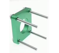 Entretoise de papillon Convient pour Suzuki Every Wagon DA17V DA17W 2015-2023 K6 A, entretoise de corps d'accélérateur, réponse accrue de l'accélérateur Adaptateur de papillon(Green)