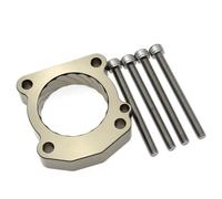 Entretoise de papillon Joint d'admission Vortex en alliage d'aluminium, accessoires d'espacement de corps d'accélérateur, Convient pour Toyota Camry 2.4 2AZFE 2400 Adaptateur de papillon