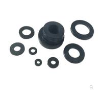 Entretoise de rondelle plate en nylon M2-M12 noir/blanc