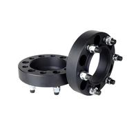 Entretoise de roue Adaptateur d'entretoise de roue, 2 pièces, 30/35/38mm PCD 6x139.7 106mm, 6 cosses pour Toyota(2PCS 50mm Black)