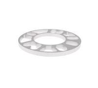 Entretoise de Roue Adaptateur D'espacement Roue Voiture En Alliage D'aluminium 3/5/6/8/10mm Plaque Cales Modification Élargissement Du Moyeu Roue Voiture(8mm)