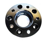 Entretoise de roue de voiture 2 pièces 5x130 CB 71.6 M14x1.5 moyeu pour entretoise de roue forgée noire centrale pour Porsche pour plaque bride(2pcs 30mm)