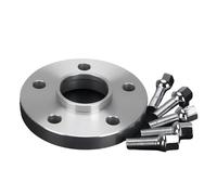 Entretoise de roue de voiture Adaptateurs d'entretoise de roue 2 pièces 12/15/20mm PCD 5x130 CB 71.6mm pour Porsche 911(2PCS 20mm Black)