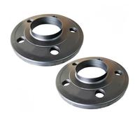 Entretoise de roue de voiture Adaptateurs roues d'espacement 2 pièces pour Mercedes pour Benz Widener Style fin pour améliorer les performances véhicule(15mm black thin)