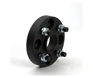 Entretoise de roue Entretoises de roues personnalisées, 2 pièces, 20/25/30/35/40mm adaptateurs Conversion PCD 4x110 à 4x100 4x108 4x130 4x114.3 4x98(2PCS 15mm Black)
