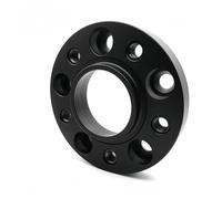 Entretoise de roue Entretoises roue en aluminium forgé pour Mercedes pour Benz pour BMW G05 G20 G21 pour Audi élargissement du moyeu(1PC Black 25mm)