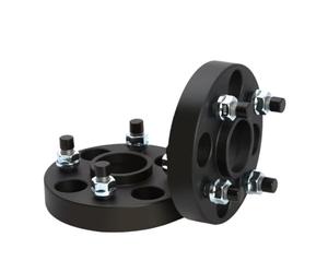 Entretoise de roue forgée Adaptateur d'entretoise de roue, 2 pièces, 15/20/25/30/35/40mm PCD 4x100 CB 56.6mm, 4 cosses, combinaison pour FIAT Universel(2PCS 15mm)