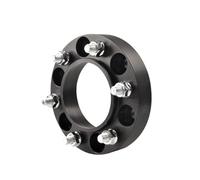 Entretoise de roue forgée Adaptateurs d'entretoises de roues PCD 6x139.7 CB 93.1mm, pour Ford,pour Bronco,Endeavour,pour Everest,pour Ranger Universel(Noir,30mm)