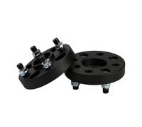 Entretoise de roue forgée Entretoises de roue Adaptateurs conversion PCD 4x110 vers 4x100 4x108 4x130 4x98(2PCS 15mm Black)
