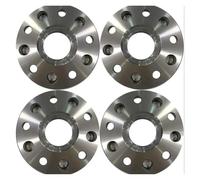 Entretoise de roue Moyeu argenté 30mm pour entretoises de roues centrées, Kit d'élargissement en alliage d'aluminium pour Jeep pour wrangler JK 2007 - 2017, 4 pièces/ensemble