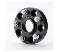 Entretoise De Roue PCD 5x114.3 CB 67.1 Mm M12x1.5 Pour Quattroporte Pour Alfieri Pour Ghibli Pour Gran Pour Lincoln MKT Adaptateur D'entretoise Roue(Black 25mm 1PC)