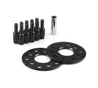 Entretoise De Roue Pour A3 Pour A4 Pour A5 Pour A6 Pour A8 PCD 5x100 5x112 CB 57,1 Mm 5/8 Mm Adaptateurs D'entretoises Roue Boulons À Rotule M14*1,5(Black,5 MM)