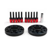 Entretoise De Roue Pour Benz W203 PCD 5x112 Mm CB 66,6 Mm Entretoises De Roue Boulons Coniques M12x1,5 Entretoises De 20 Mm Avec Rotule(Red bolts)