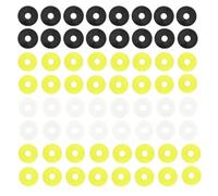 Entretoise de Support d'hélice en Caoutchouc, 4 Types d'entretoises compatibles avec Les Accessoires et pièces de Drone T20P T25 T40 T50, arrivée(16pcs Each)