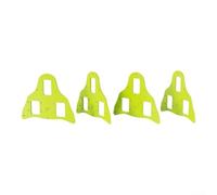 Entretoise de taquet de vélo de route pour SPD pour Keo Time | Haute résistance pour le matériau PETG, hauteur réglable de 1 à 6 mm, finition vert citron, pour une utilisation durable à