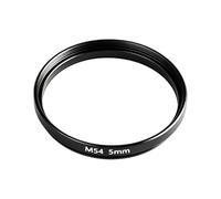 Entretoise de télescope astronomique Optique M54 X 0, 75 mm, 5 mm | Corps en aluminium avec intérieur mat pour l ' alignement de la configuration d ' imagerie et le contrôle de la