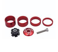 Entretoise De Tige De Casque De Vélo En Alliage D'aluminium, Capuchon De Rondelle De Fourche Pour Vélo De Route, Cyclisme, Écrou De Guidon