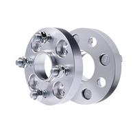 Entretoise D'élargissement De Roue En Alliage D'aluminium Forgé, 2 Pièces, 15/20/25/30mm PCD 4x108 CB 65.1, Pour Citroën C2 C3 C4 X(Silver spacer 30mm)