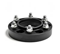 Entretoise d'extension de roue Adaptateur d'entretoise de roue pour CADILLAC pour Escalade pour pour Cheyenne Silverado, pour Tahoe pour GMC(2PC black 35mm)