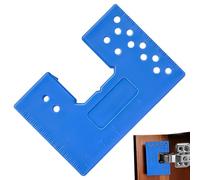 Entretoise D'installation De Charnière De Porte - Ensemble De Fixateurs D'alignement Magnétique Pour Armoire | Outil De Positionnement De Menuiserie Avec Crayon Et Point Central D'échelle | Options