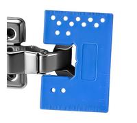 Entretoise d'installation de charnière de porte - Équipement de menuiserie magnétique avec aimant puissant | Outil d'alignement de charnière d'armoire | Gabarit de menuiserie de précision | Pour arm