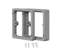 Entretoise d'interrupteur, cadre d'extension d'installation de prise murale, 30 mm, gris