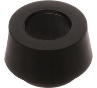 Entretoise droite, noir, bague de guidage pour poignée de gaz, avec butée - Simson KR51 Schwalbe, SR4 série d'oiseaux - MZ ES, TS