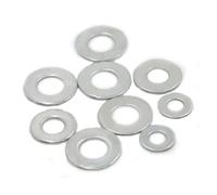 Entretoise en acier zingué M2-M20, joint plat for boulon à vis, rondelle métallique plate GB97(10pcs M8)