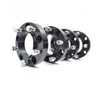 Entretoise en alliage d'aluminium pour voiture Adaptateur d'entretoise de roue pour goujons centraux 14x1.5, 4 pièces, pour Tundra 2007 ++/pour Land pour Cruiser