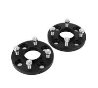Entretoise en alliage d'aluminium pour voiture Adaptateur d'entretoise roue centré 2 pièces 4x108mm PCD 63.3mm adapté à Pour Ford Pour Fiesta Pour Focus Pour Mondeo RS ST