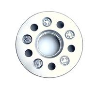 Entretoise en alliage d'aluminium pour voiture Adaptateurs de roue conversion PCD 5x100 à 5x114.3, 2 pièces, 25mm, hubcentrique 56.1 67.1/73.1mm, goujons cosse M12x1,5(CB 56.1 to 67.1mm)