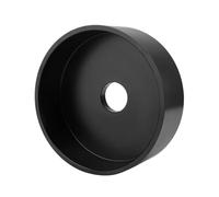 Entretoise en alliage d'aluminium pour voiture Équilibreuse de roue pour grande taille pour jante camion, plaque support d'espacement 7,5 pouces, modèles à clipser noirs avec arbre 40 mm