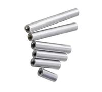 Entretoise en aluminium M2 M3, 10 pièces, écrou de couplage rond et Long 6-50mm(22mmxM2x10PCS)