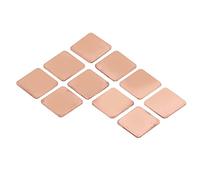 Entretoise en Cuivre, Cale de Dissipateur de Chaleur Portable 20 Pièces, Installation Facile, Finition Soignée pour Ordinateur Portable (1,2 mm)