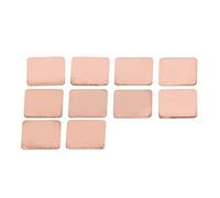 Entretoise en Cuivre, Cale de Dissipateur de Chaleur Portable 20 Pièces, Installation Facile, Finition Soignée pour Ordinateur Portable (1.5mm)