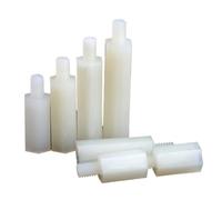 Entretoise En Nylon Mâle-femelle Blanche M2.5 6mm, 20 À 200 Pièces, Vis De Support Colonne Hexagonale M3, Circuit Imprimé D'espacement Des Écrous(M2.5X20mm-6mm-100pcs)