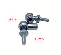 Entretoise ¿¿ Gaz Universelle",Raccord D'extr¿¿Mit¿¿,Connecteur ¿¿ Broche ¿¿ Bille,T¿¿Te De Filetage De Assujetde Joint Pour Capot Avant De Voiture,Coffre,Maison,Le Plus R¿¿Cent,M6,M8,"2 Pi¿¿Ces - Typ