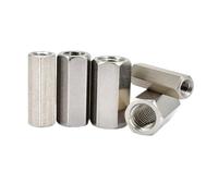 Entretoise hexagonale en acier inoxydable 304 M2 M2.5 M3 M4 M5 M6, piliers de colonne hexagonaux, entretoises de carte mère, vis, boulon hexagonal, entretoise(18mm (15pcs),M3)